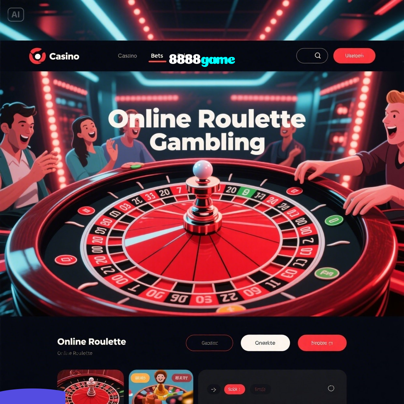8888game：Vença no futebol e nos melhores jogos de cassino online, como poker e roleta!