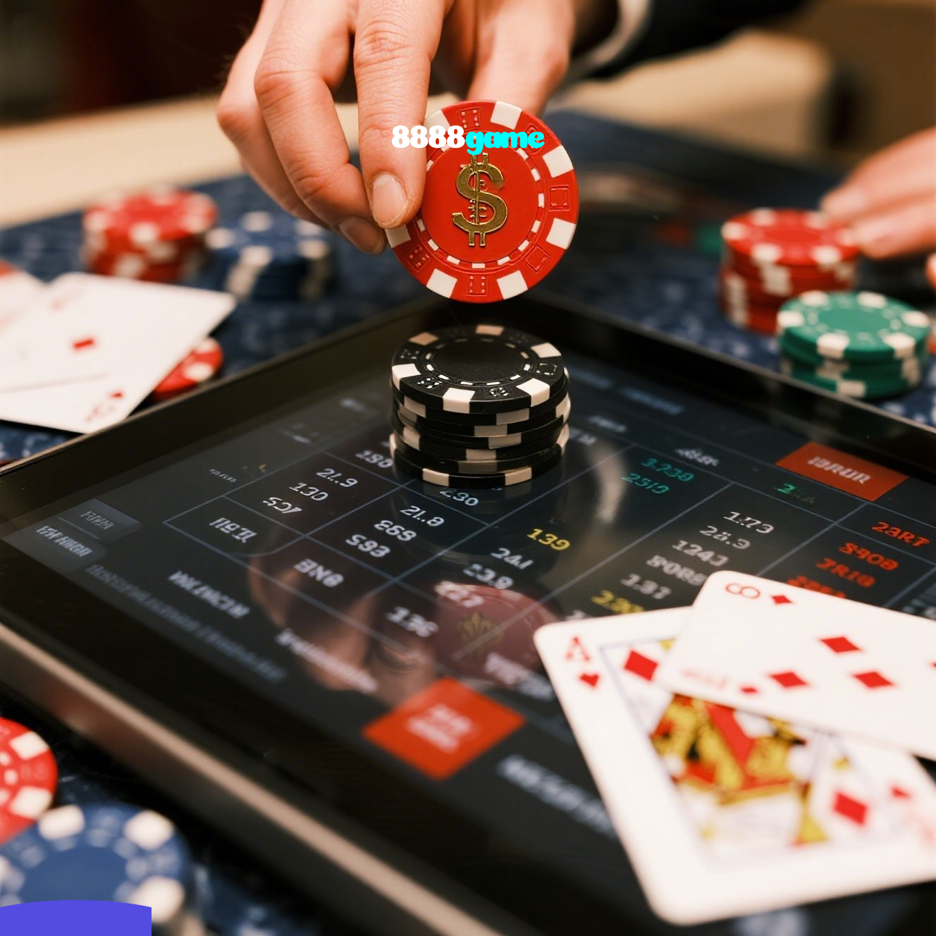 8888game：Aposte no futebol e conquiste prêmios em blackjack e roleta!