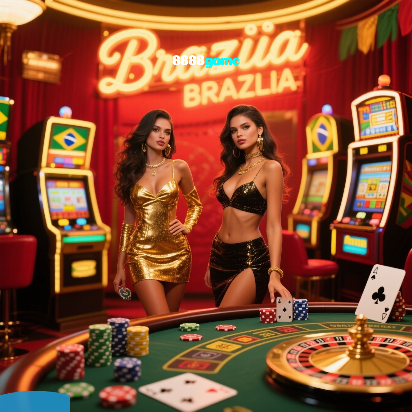 8888game：O melhor cassino para você jogar slots e apostar no seu time de futebol!